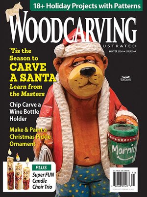 cover image of Woodcarving Illustrated Issue 109 Winter 2024
